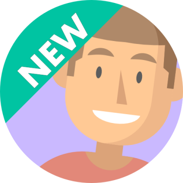Badge NEW : Ce badge est celui des nouveaux parapsychologues en ligne.